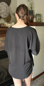 Dace Black V-Neck