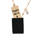 "PSALM 139:14" Engraved Necklace