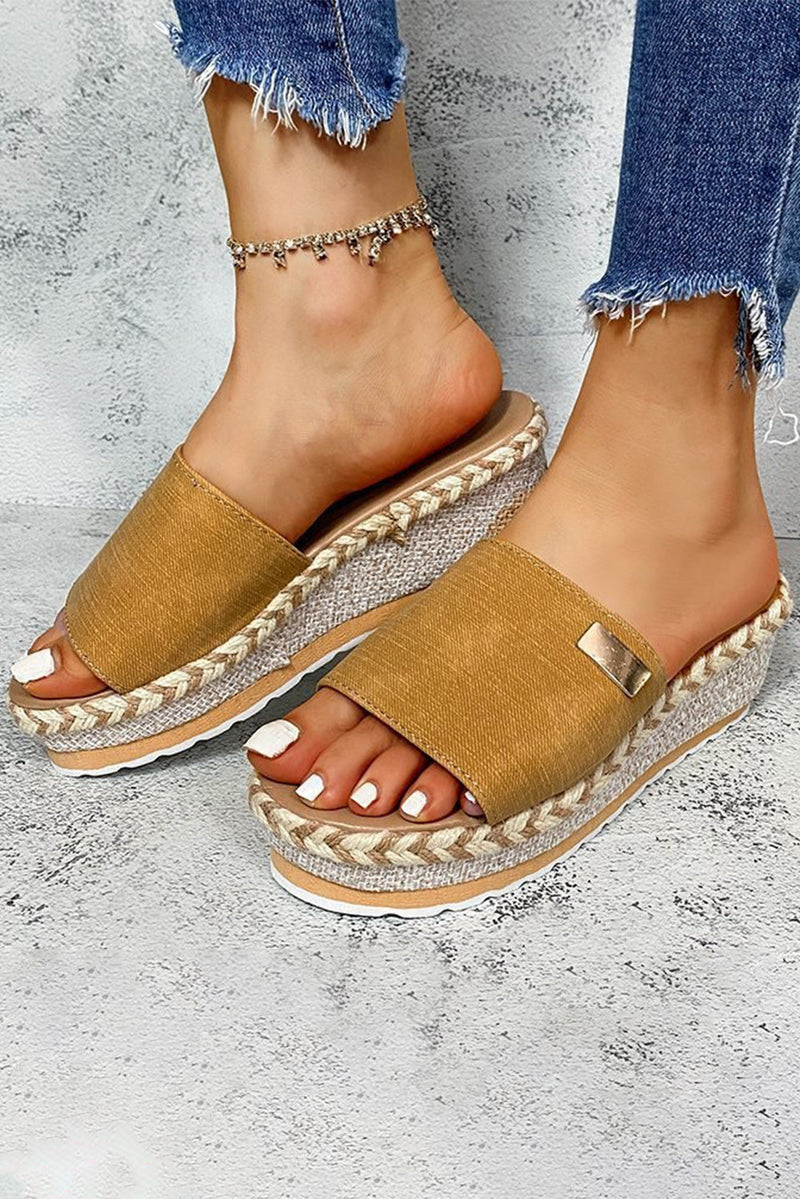 Sally Platform Wedges Sandals