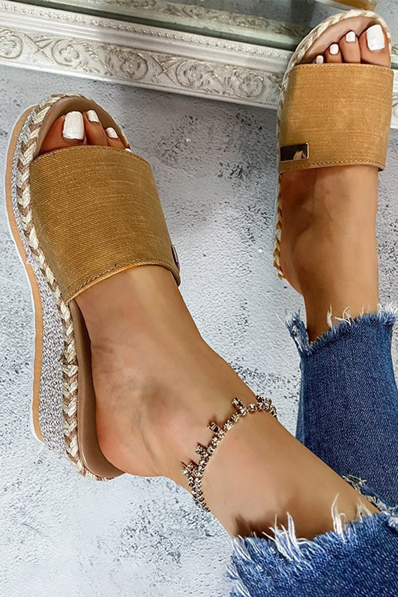 Sally Platform Wedges Sandals