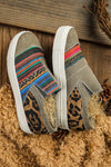 Shea Stripe Splicing Slip On