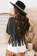 Kayleigh Fringe Crop