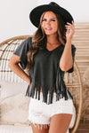 Kayleigh Fringe Crop