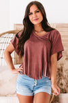 Kayleigh Fringe Crop