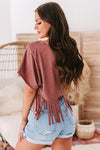 Kayleigh Fringe Crop