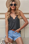 Cam Lace V-neck