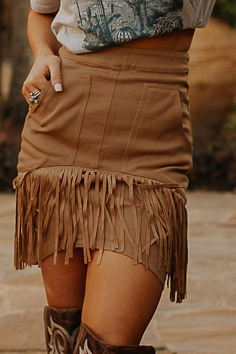 Lizz Suede Tassel