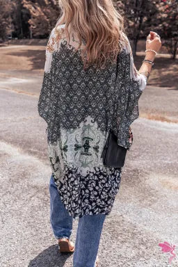 Anna Boho Flowy Kimono