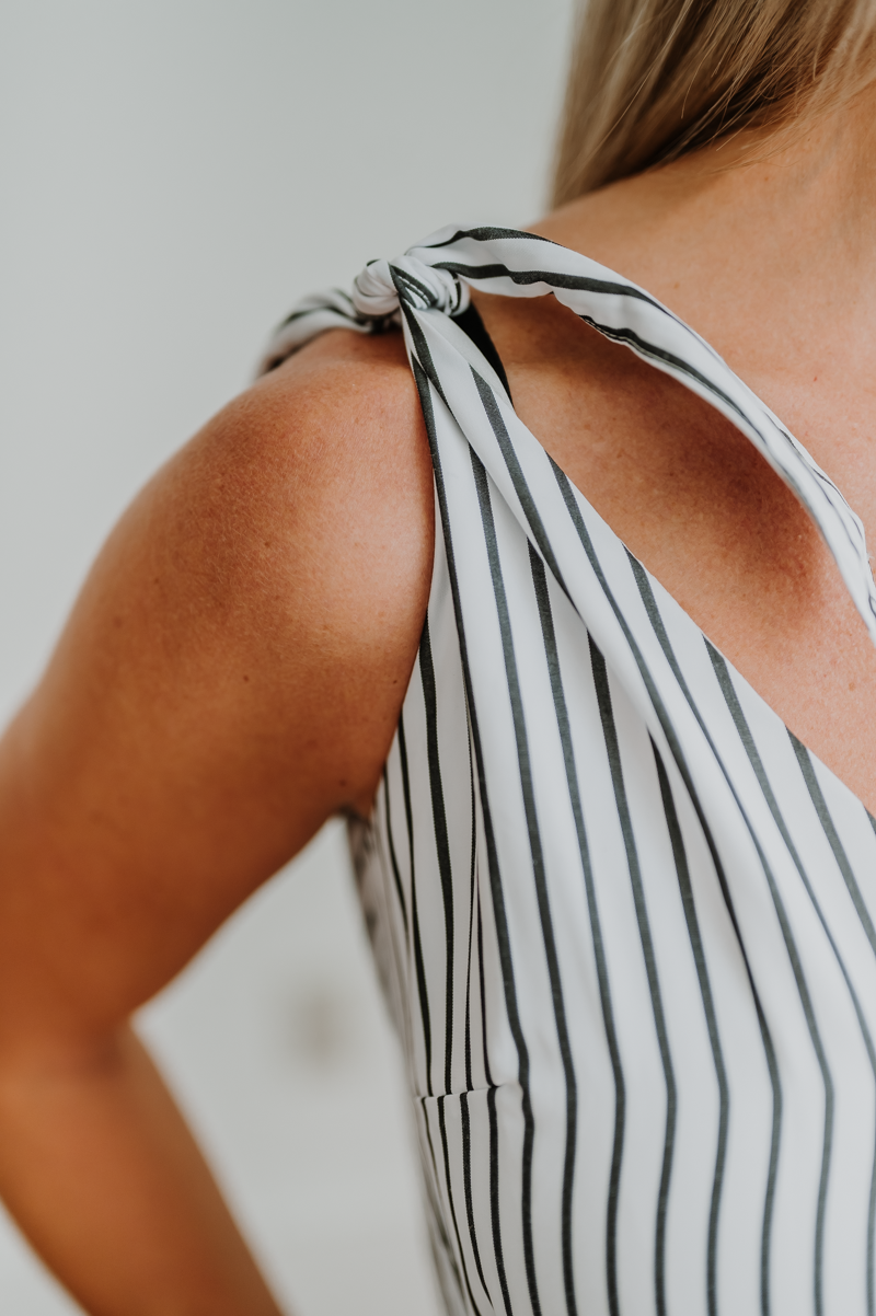 Ryann Striped Romper